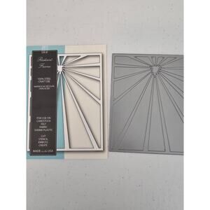 Memory Box Radiant Frame Steel Die Style 99487 Sun Rays